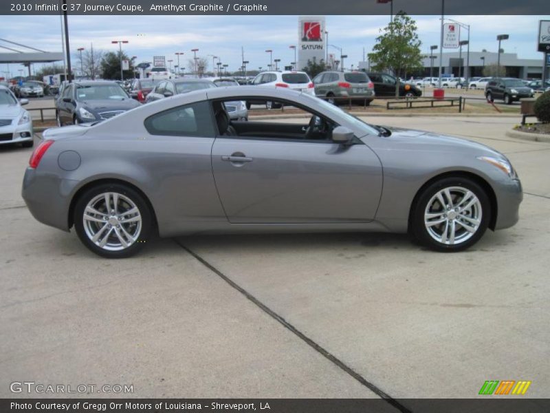 Amethyst Graphite / Graphite 2010 Infiniti G 37 Journey Coupe