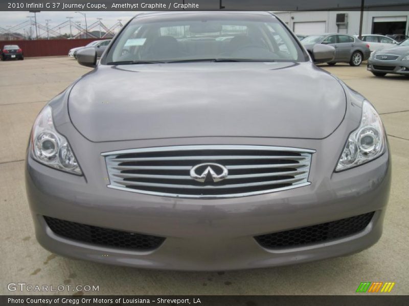 Amethyst Graphite / Graphite 2010 Infiniti G 37 Journey Coupe