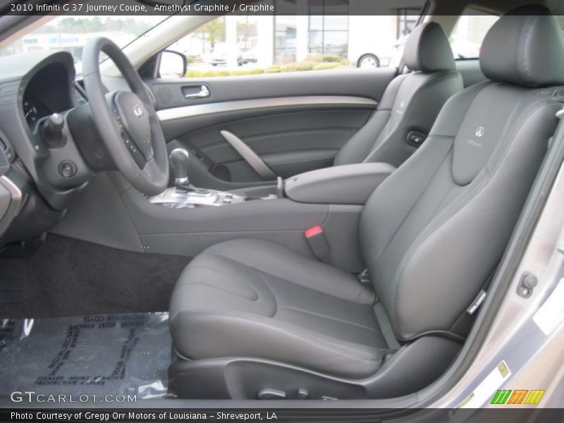 Amethyst Graphite / Graphite 2010 Infiniti G 37 Journey Coupe