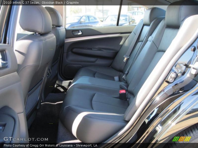 Obsidian Black / Graphite 2010 Infiniti G 37 Sedan