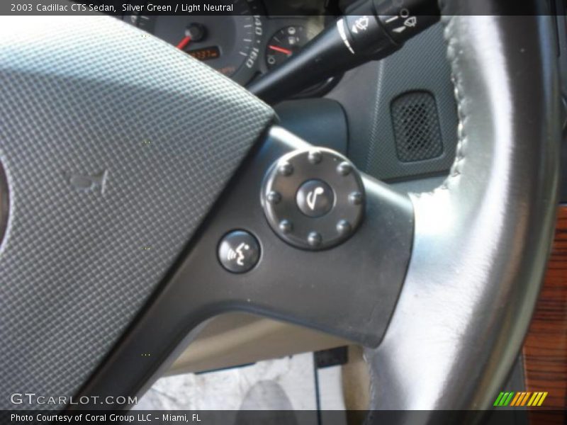 Silver Green / Light Neutral 2003 Cadillac CTS Sedan