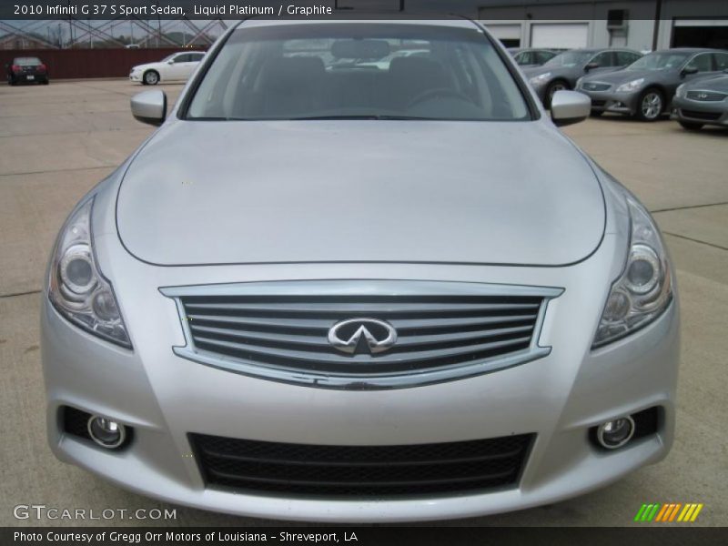 Liquid Platinum / Graphite 2010 Infiniti G 37 S Sport Sedan