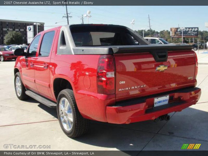 Sport Red Metallic / Ebony 2007 Chevrolet Avalanche LTZ
