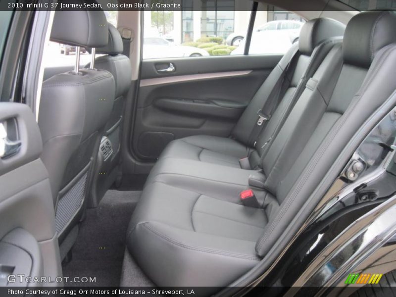 Obsidian Black / Graphite 2010 Infiniti G 37 Journey Sedan