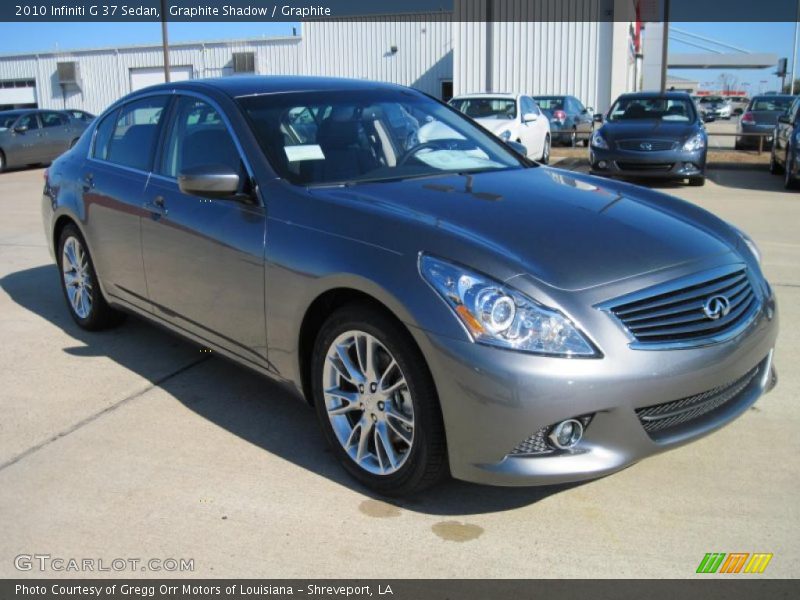 Graphite Shadow / Graphite 2010 Infiniti G 37 Sedan
