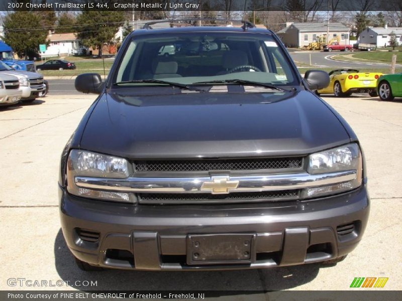 Graphite Metallic / Light Gray 2007 Chevrolet TrailBlazer LS 4x4