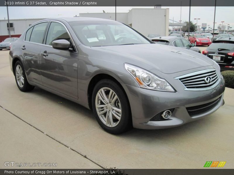Graphite Shadow / Graphite 2010 Infiniti G 37 Sedan