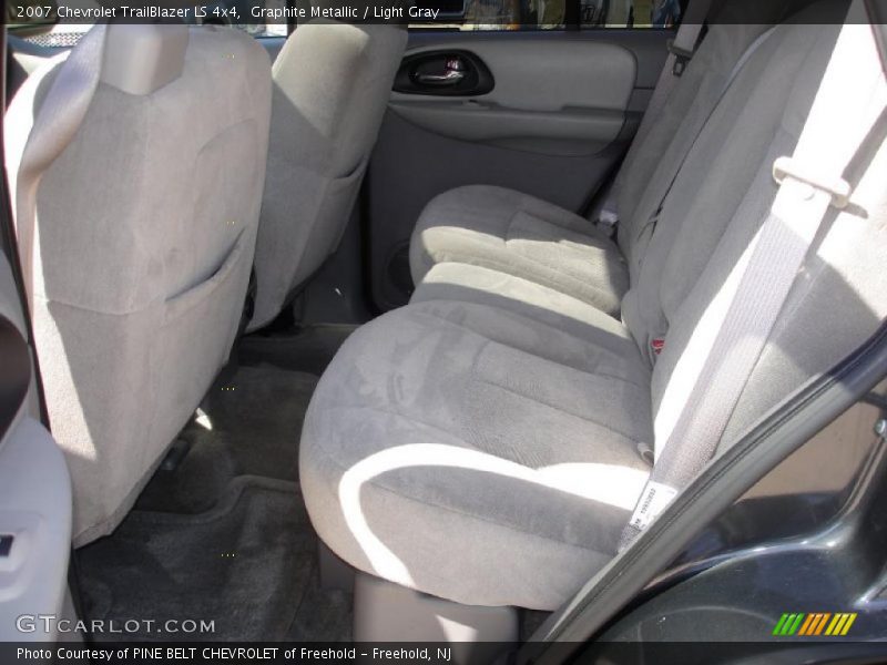 Graphite Metallic / Light Gray 2007 Chevrolet TrailBlazer LS 4x4