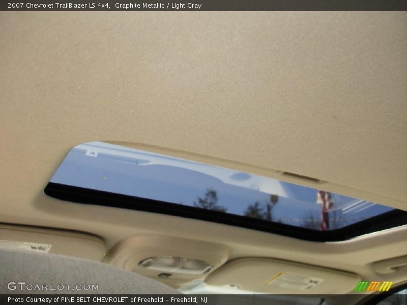 Graphite Metallic / Light Gray 2007 Chevrolet TrailBlazer LS 4x4