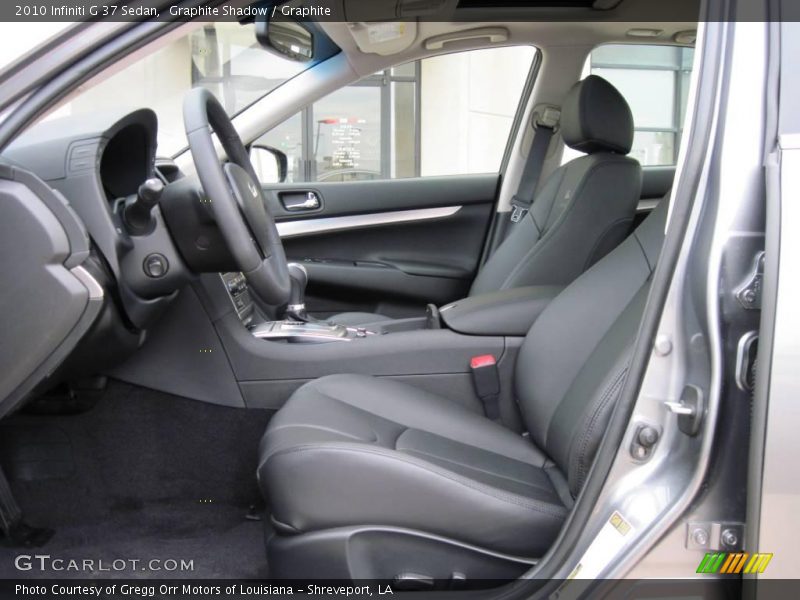 Graphite Shadow / Graphite 2010 Infiniti G 37 Sedan