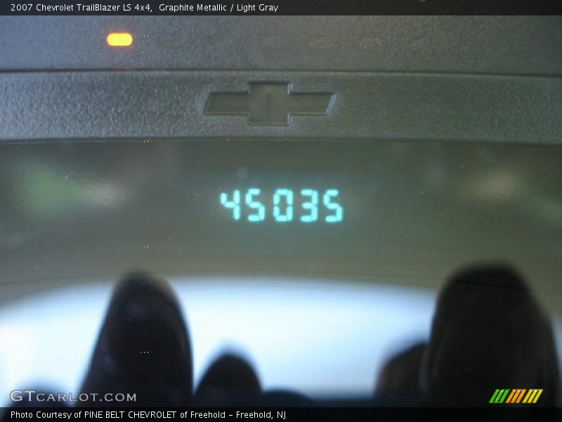 Graphite Metallic / Light Gray 2007 Chevrolet TrailBlazer LS 4x4