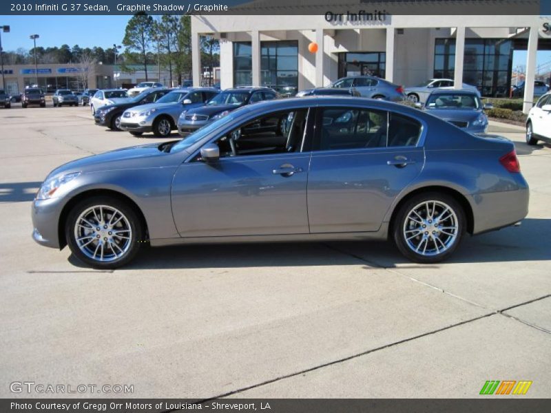 Graphite Shadow / Graphite 2010 Infiniti G 37 Sedan