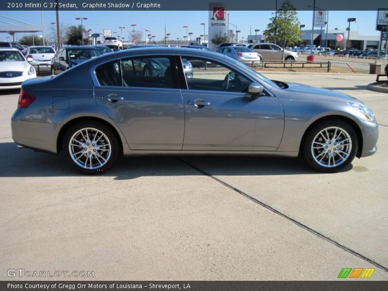 Graphite Shadow / Graphite 2010 Infiniti G 37 Sedan