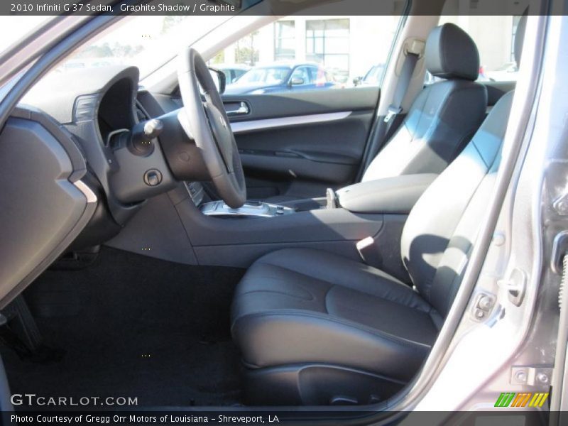 Graphite Shadow / Graphite 2010 Infiniti G 37 Sedan