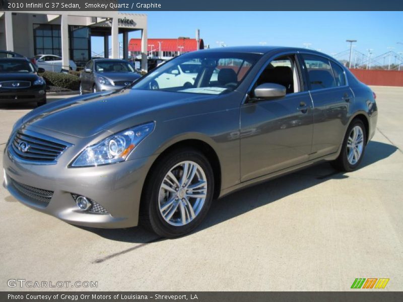 Smokey Quartz / Graphite 2010 Infiniti G 37 Sedan