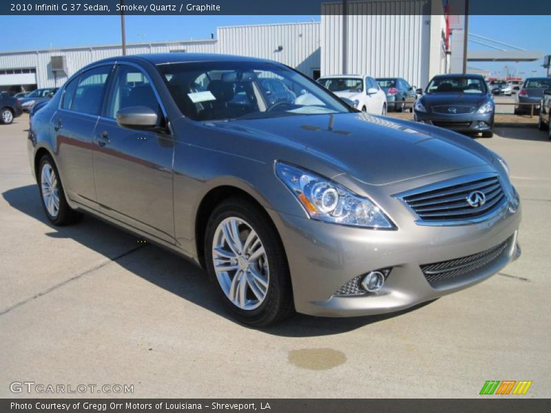 Smokey Quartz / Graphite 2010 Infiniti G 37 Sedan