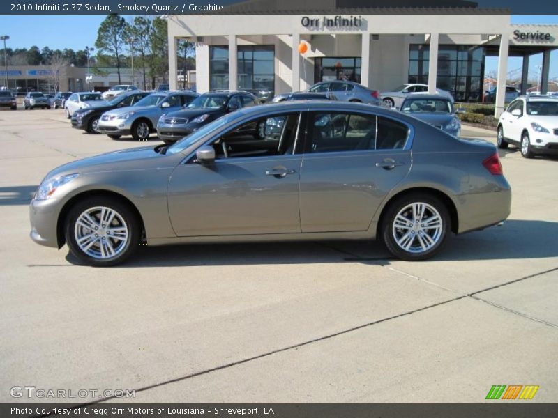 Smokey Quartz / Graphite 2010 Infiniti G 37 Sedan