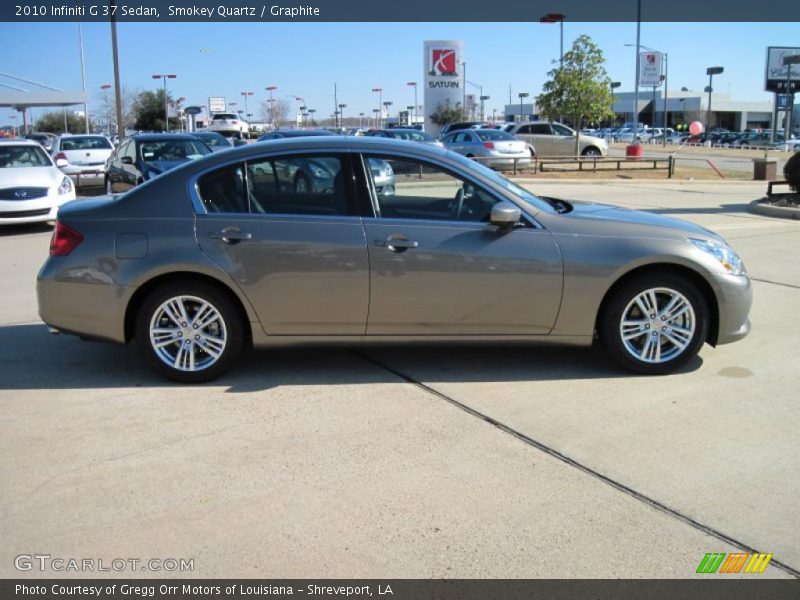 Smokey Quartz / Graphite 2010 Infiniti G 37 Sedan
