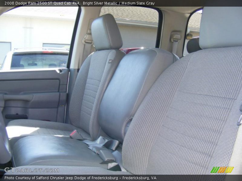 Bright Silver Metallic / Medium Slate Gray 2008 Dodge Ram 2500 ST Quad Cab 4x4