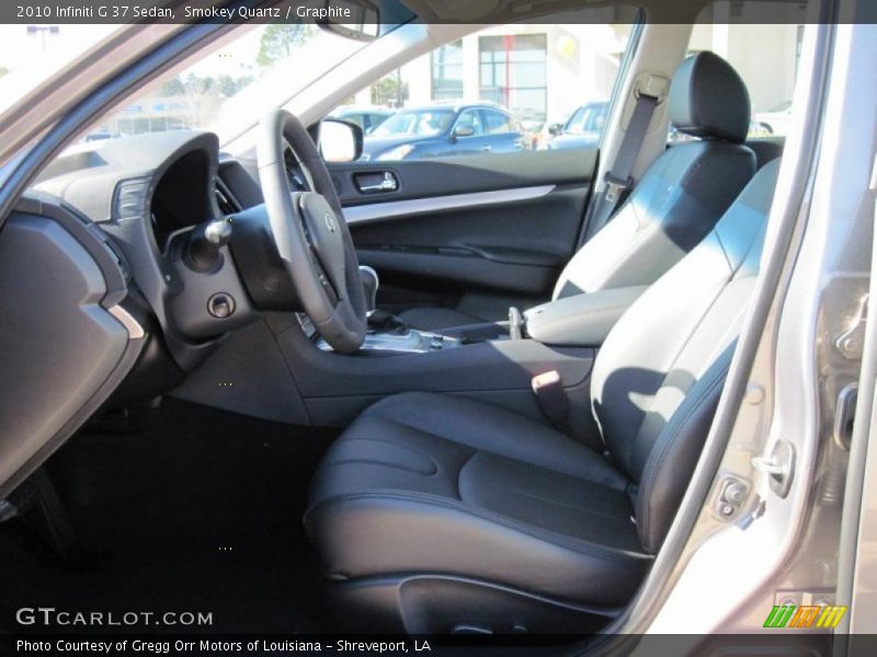 Smokey Quartz / Graphite 2010 Infiniti G 37 Sedan