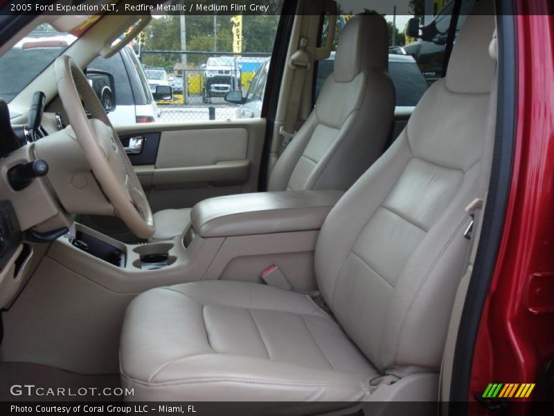 Redfire Metallic / Medium Flint Grey 2005 Ford Expedition XLT