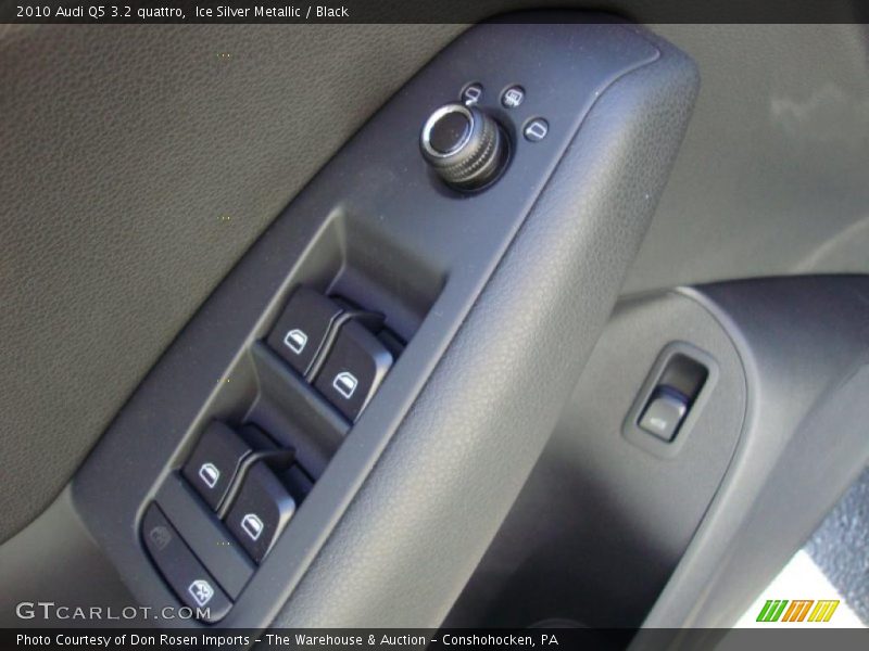 Ice Silver Metallic / Black 2010 Audi Q5 3.2 quattro