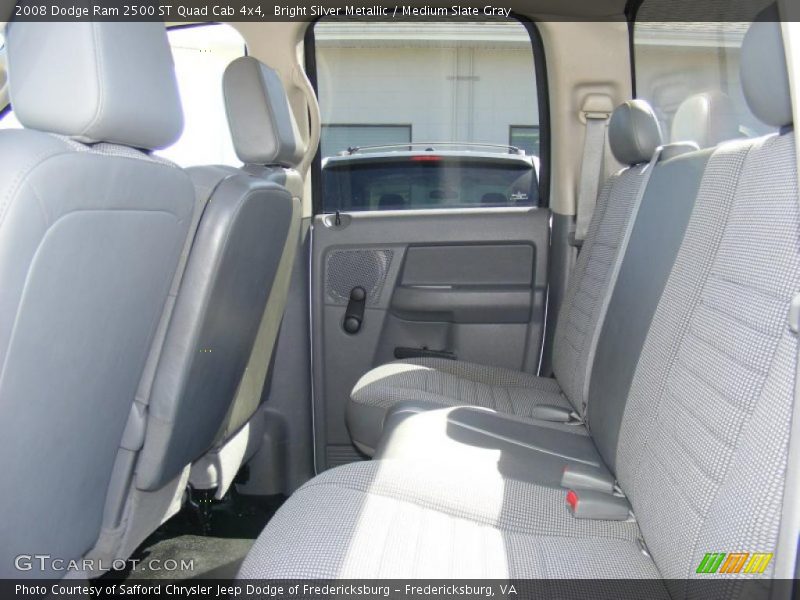 Bright Silver Metallic / Medium Slate Gray 2008 Dodge Ram 2500 ST Quad Cab 4x4