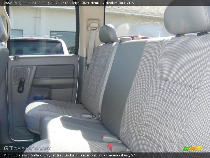 Bright Silver Metallic / Medium Slate Gray 2008 Dodge Ram 2500 ST Quad Cab 4x4