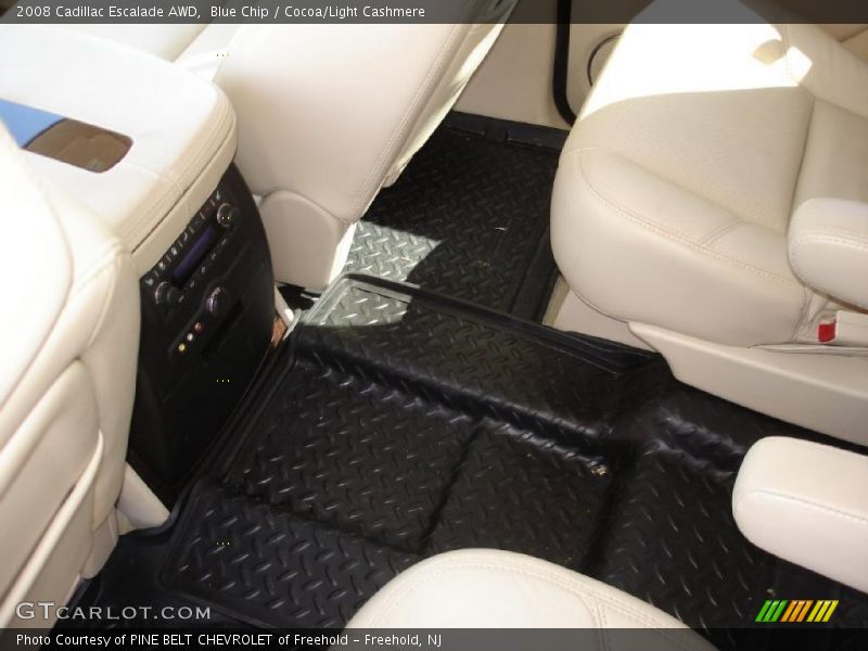 Blue Chip / Cocoa/Light Cashmere 2008 Cadillac Escalade AWD