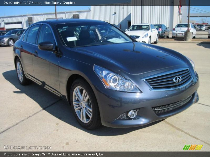 Blue Slate / Graphite 2010 Infiniti G 37 Sedan
