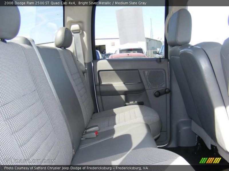 Bright Silver Metallic / Medium Slate Gray 2008 Dodge Ram 2500 ST Quad Cab 4x4