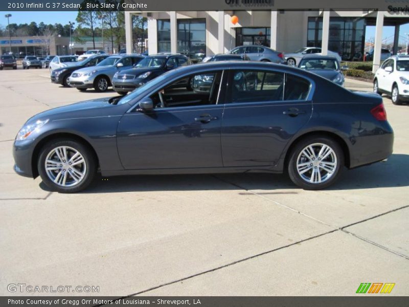 Blue Slate / Graphite 2010 Infiniti G 37 Sedan