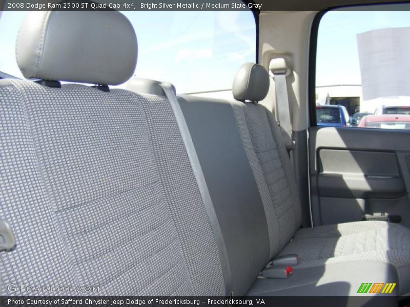 Bright Silver Metallic / Medium Slate Gray 2008 Dodge Ram 2500 ST Quad Cab 4x4