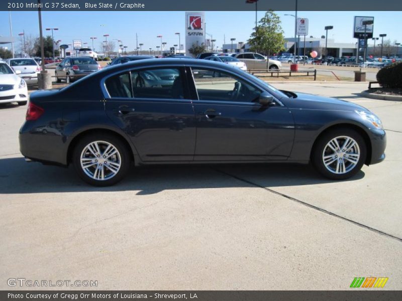 Blue Slate / Graphite 2010 Infiniti G 37 Sedan