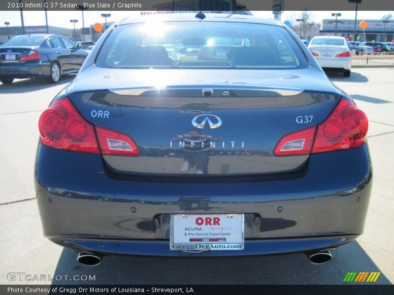 Blue Slate / Graphite 2010 Infiniti G 37 Sedan