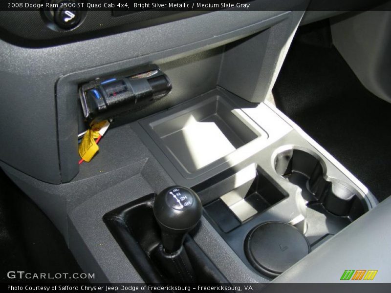 Bright Silver Metallic / Medium Slate Gray 2008 Dodge Ram 2500 ST Quad Cab 4x4