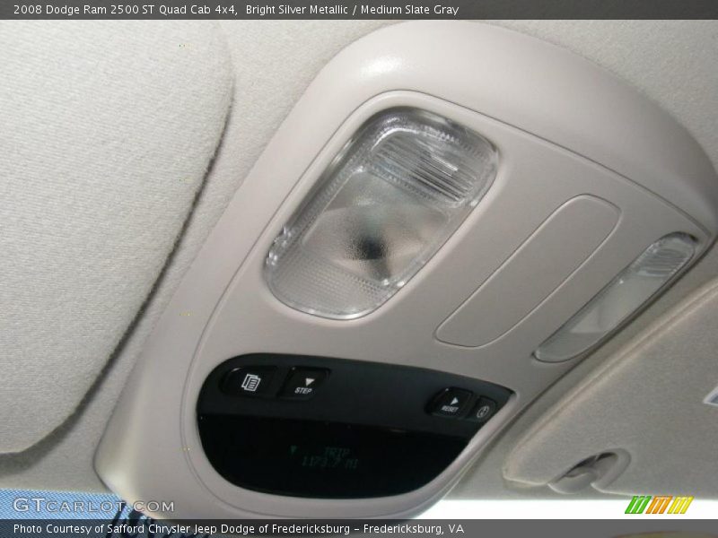 Bright Silver Metallic / Medium Slate Gray 2008 Dodge Ram 2500 ST Quad Cab 4x4
