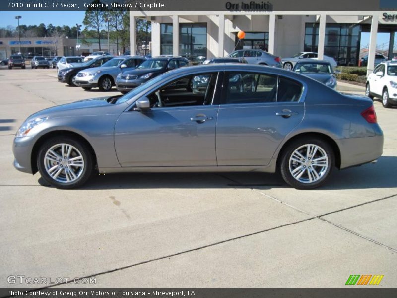 Graphite Shadow / Graphite 2010 Infiniti G 37 Sedan