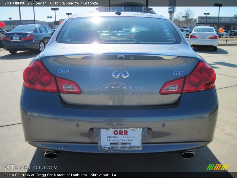 Graphite Shadow / Graphite 2010 Infiniti G 37 Sedan