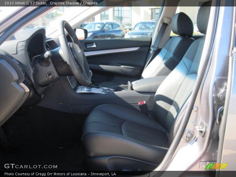 Graphite Shadow / Graphite 2010 Infiniti G 37 Sedan