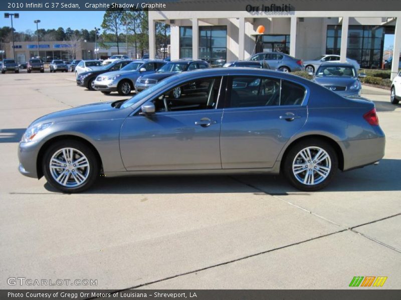 Graphite Shadow / Graphite 2010 Infiniti G 37 Sedan