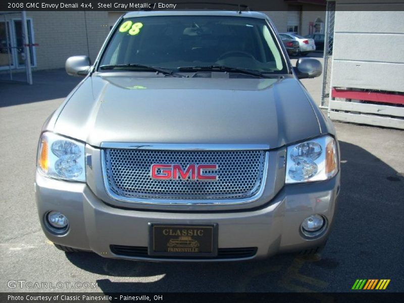 Steel Gray Metallic / Ebony 2008 GMC Envoy Denali 4x4
