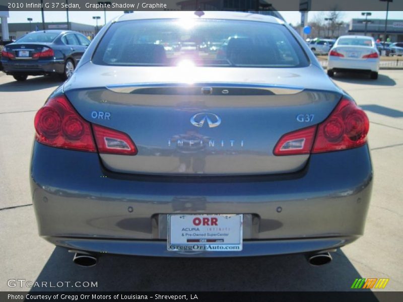 Graphite Shadow / Graphite 2010 Infiniti G 37 Sedan