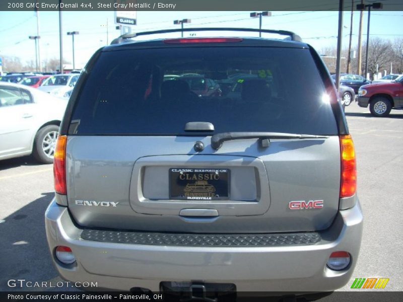 Steel Gray Metallic / Ebony 2008 GMC Envoy Denali 4x4