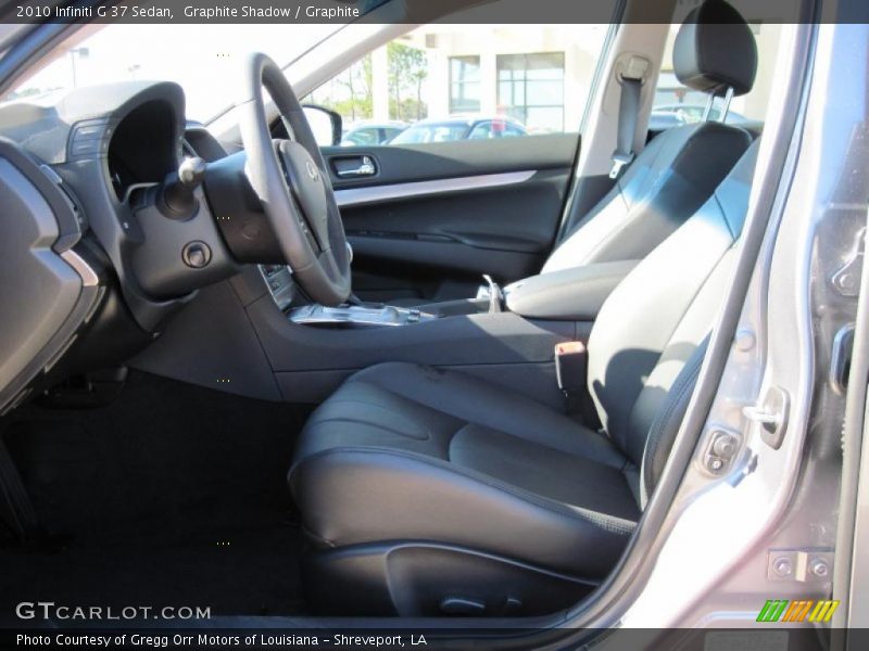 Graphite Shadow / Graphite 2010 Infiniti G 37 Sedan