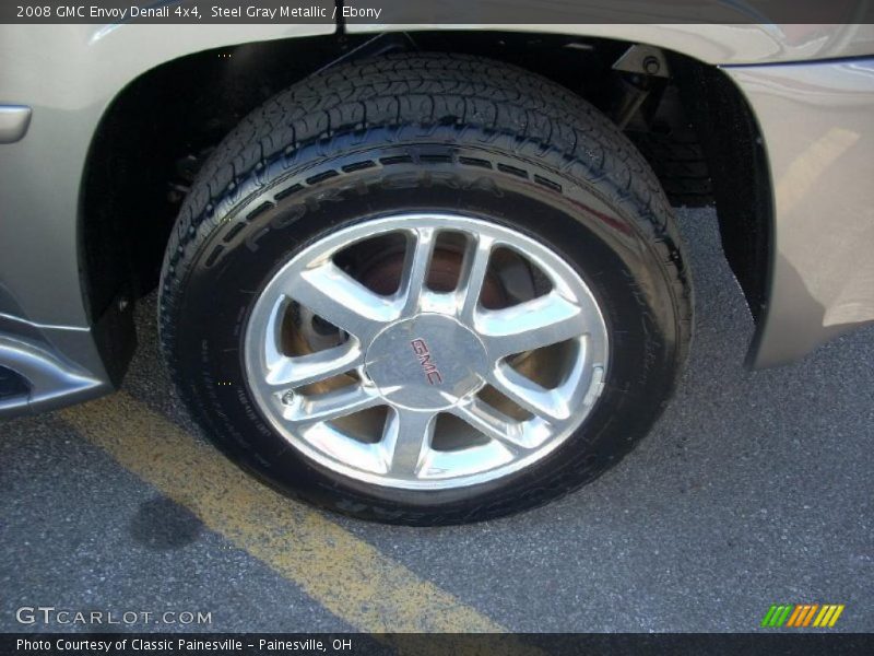 Steel Gray Metallic / Ebony 2008 GMC Envoy Denali 4x4