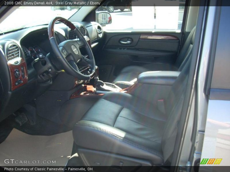 Steel Gray Metallic / Ebony 2008 GMC Envoy Denali 4x4