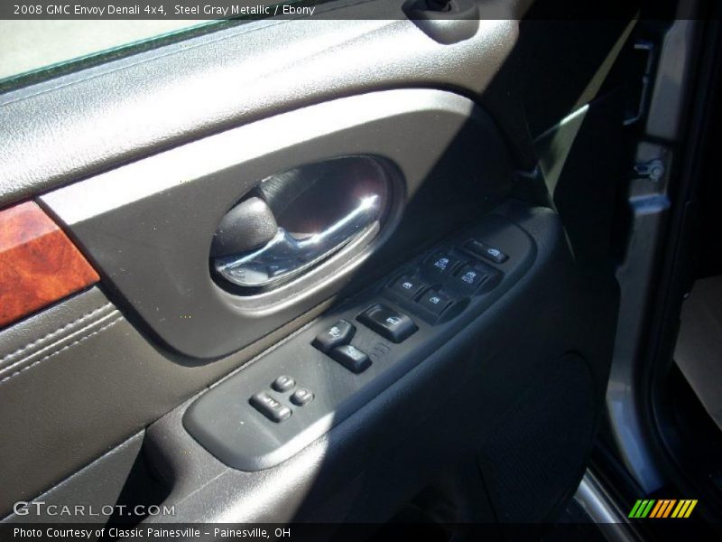 Steel Gray Metallic / Ebony 2008 GMC Envoy Denali 4x4