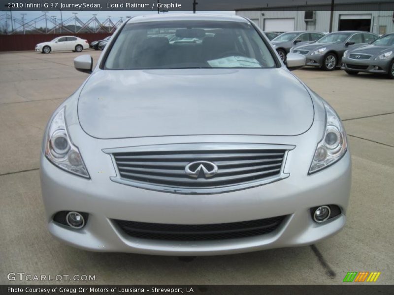 Liquid Platinum / Graphite 2010 Infiniti G 37 Journey Sedan