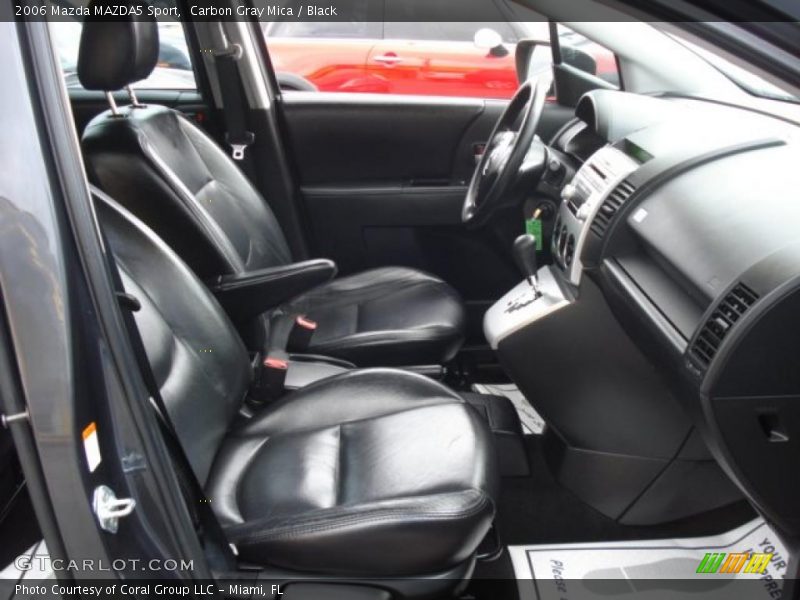 Carbon Gray Mica / Black 2006 Mazda MAZDA5 Sport